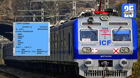 AC Local Fake Ticket