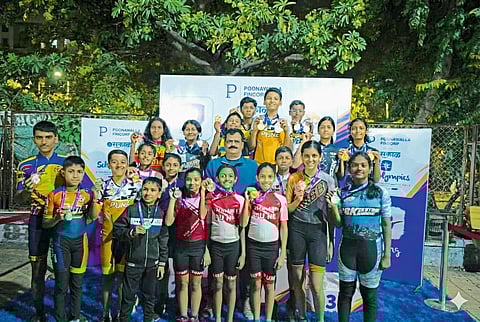 शौर्य, साईस्वरा, गुंजल, श्लोक, संचितला जेतेपद