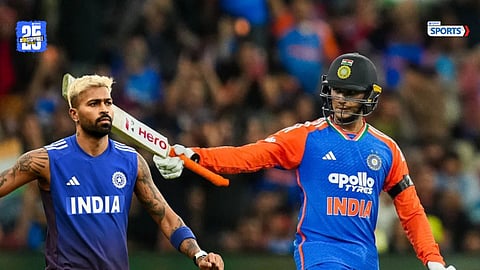 Abhishek Sharma & Prabhsimran Singh  hammered Hardik Pandya