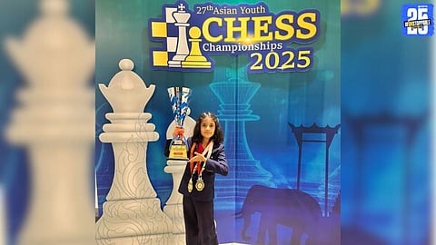 Eight-Year-Old Anvi Hinge Creates History in Bangkok Asian Youth Chess Championship 2025