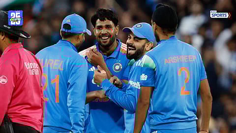 Harshit Rana reprimanded by ICC for his on-field altercation with Dewald Brevis during the 1st ODI