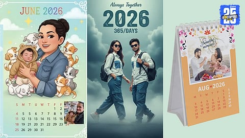 Google Gemini Nano banana 2026 custom Calendar prompt