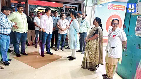 Patients share concerns as Health Minister conducts sudden inspection in Karad