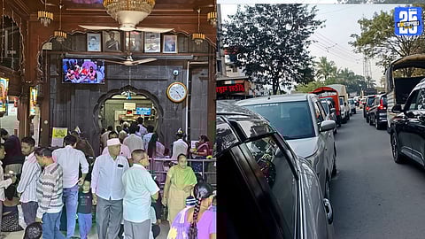 Massive Devotee Turnout on Year-End Sankashti Chaturthi