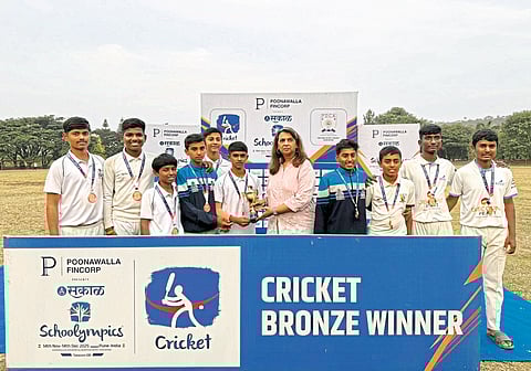 भिलारेवाडीतील आर्यन्स वर्ल्ड स्कूलचा संघ अजिंक्य