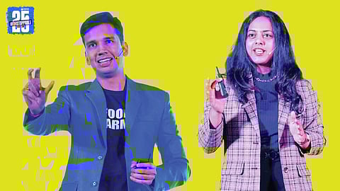 Revant Himatsingka and chandralekha mr