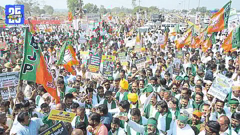 Karnataka Farmers Protest