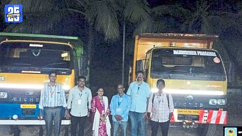 Illegal Sand Transport Detected