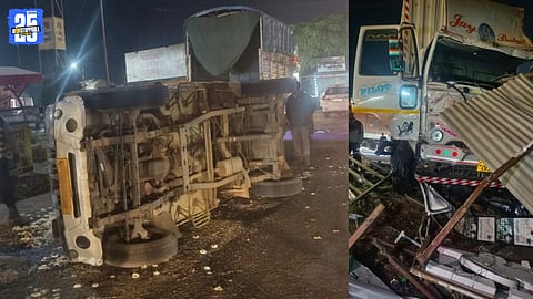 Fatal Accident at Kasari Phata as Container Rams Pickup