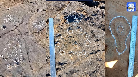Discovery of 50 Ancient Mancala Rock Boards Near Ghosalgad