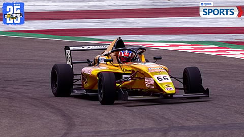 Ishaan Madesh at Madras International Circuit