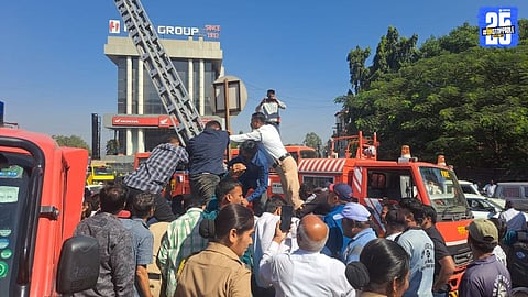 Swift Action by Satara Fire Brigade as Man Rescued From Water Pit Accident