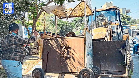 Illegal Walls Demolished