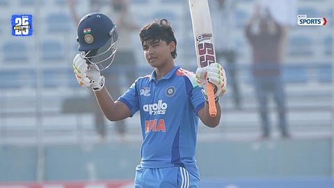 Vaibhav Suryavanshi 30-ball fifty IND vs UAE U19 Asia Cup
