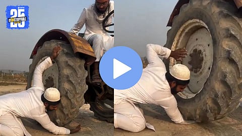 Tractor Stunt Viral Video