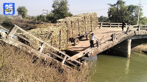 vihamandava to hingani road bridge collapse