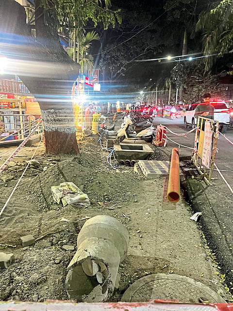 आकुर्डी-प्राधिकरणात पेव्हिंग ब्लॉकचे काम रखडले