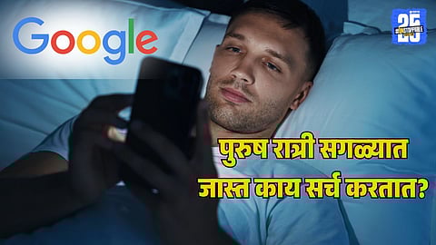 Google Late Night Searches by Men search trend 2025