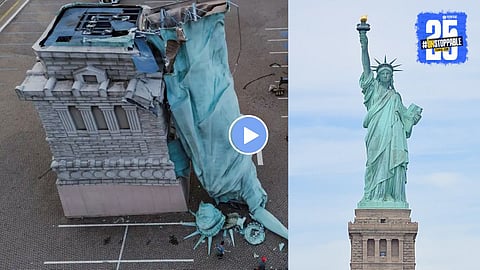 Statue of Liberty Viral Video