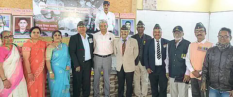 लोणावळ्यात माजी सैनिकांचे स्मरण