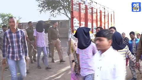 Police Combing Operation in Khamkarwadi