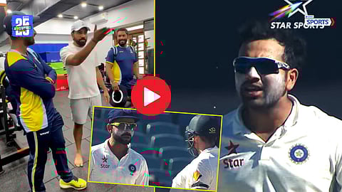 Rohit Sharma narrated a heated on-field incident with Steve Smith in a humorous way