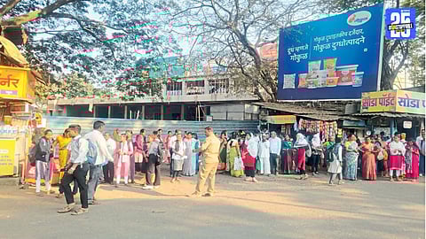 Scattered Temporary Bus Stops