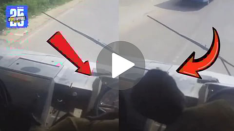 Bus Driver Heart Attack Viral Video 