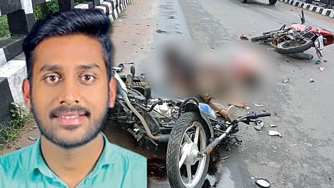 Two-Wheeler Accident on Hatkanangale