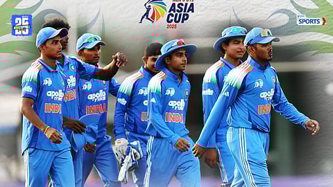 India U19 players