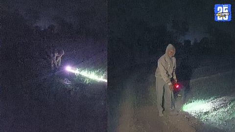 Night Wheat Harvest Turns Risky for Farmers