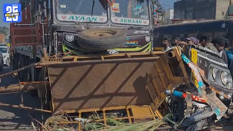 Speeding Truck Causes