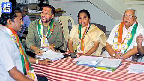 NCP Sharad Pawar Group Conducts Candidate Interviews