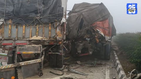 Seven Vehicle Crash on Lucknow Varanasi Route Leaves Two Dead