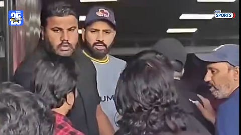 Rohit Sharma faces security lapse at SMS Stadium, Jaipur