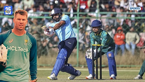 Rohit Sharma equals David Warner’s world record for most 150+ scores in List A cricket