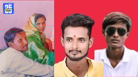 ramesh lakhe, radhabai lakhe, umesh lakhe and bajrang lakhe