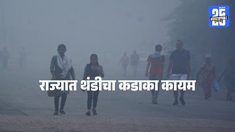 Maharashtra Weather Update : राज्यात थंडी कायम, तुमच्या जिल्ह्यात आज कसे असेल हवामान? जाणून घ्या 