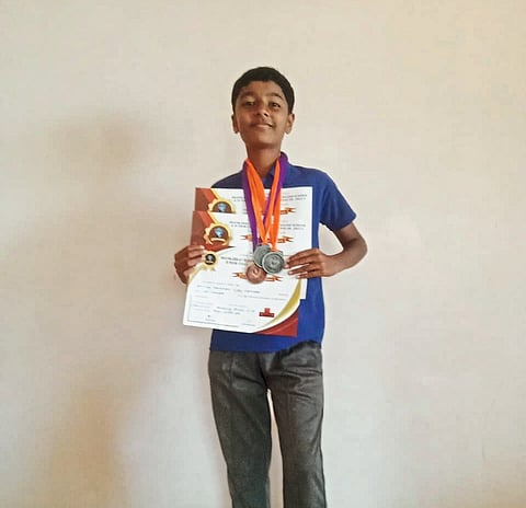 श्रीराज गायकवाडला रनिंग स्पर्धेत सिल्व्हर, ब्रॉंझ