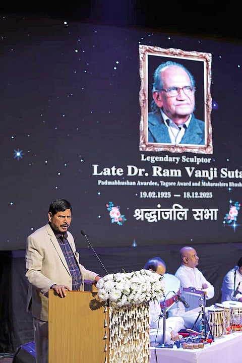 शिल्पकार राम सुतार श्रद्धांजली सभा