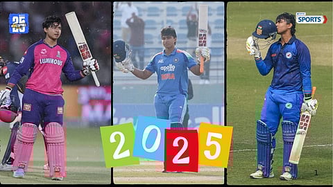 Vaibhav Suryavanshi turned 2025 into a historic year