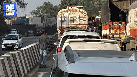 Mumbai Pune Expressway Traffic Jam
