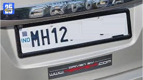 hsrp number plate