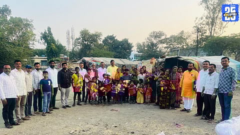 Wari Family Provides Winter Relief in Manglawedha