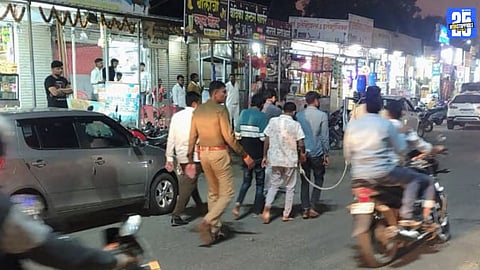 Pachod police take strict action against youths involved in DJ violence and bike burning