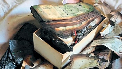 Salher fire incident