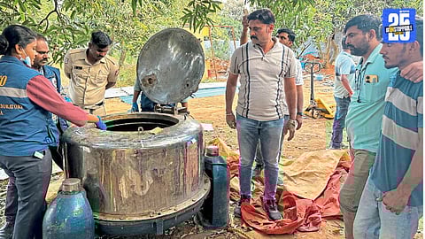 ANTF Destroys 3 MD Factories in Bengaluru