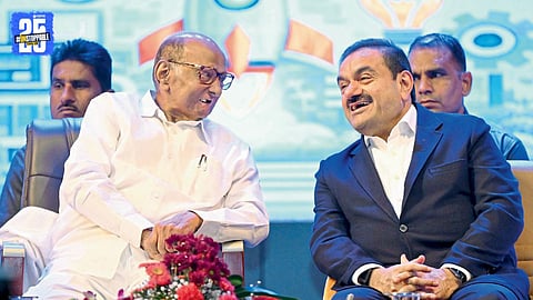 sharad pawar and gautam adani
