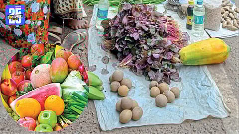 Mhapan Local Vegetable Market 