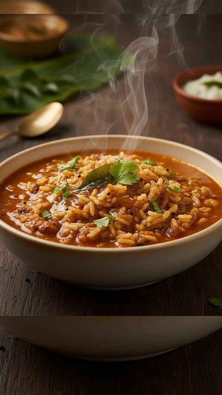 थंडीच्या दिवसात पोटासाठी रामबाण! झटपट बनवा चटकदार रसम राईस | Rasam Rice ...